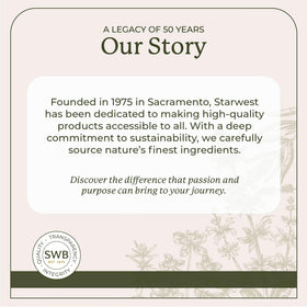 Starwest Elecampane Root sustainably sourced from global farms.
