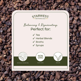Starwest Elecampane Root ideal for tea infusion and flavor.