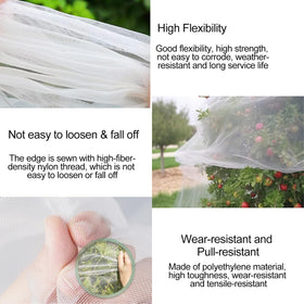 STATABSTA insect-netting protects strawberries and vegetables from bugs.