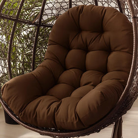STAYDEN Egg Chair Cushion arrives with vacuum packaging—allow 1–2 days to regain fluff