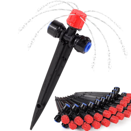 Staypot 21pc drip irrigation kit designed for precise garden watering.