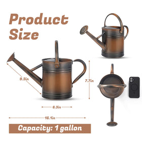 Stdemarzo ergonomic handle reduces fatigue during long watering sessions
