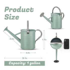 Durable galvanized steel construction for long-lasting garden performance.