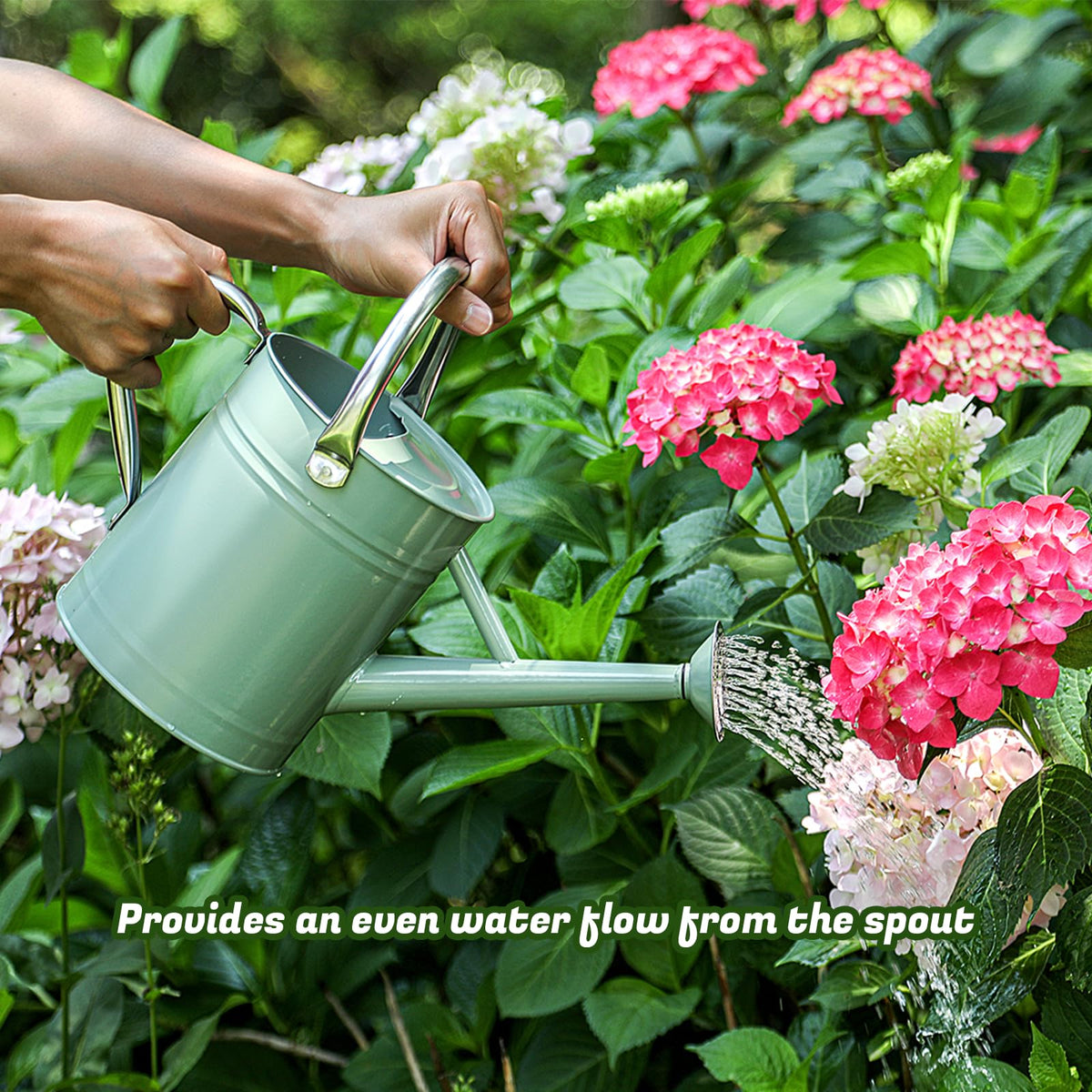 Suitable for indoor pots and outdoor containers, reducing refills.
