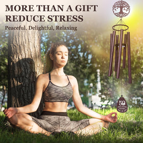 SteadStyle outdoor wind chime decor for patios and backyards, enhances garden ambience.
