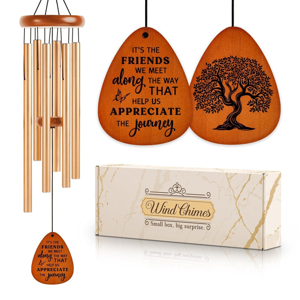 SteadStyle wind chime in garden with soft, soothing tones.