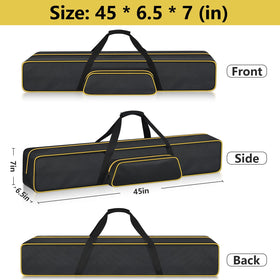 Steadtep pole saw bag for BLACK+DECKER demonstrating protection and durable fabric