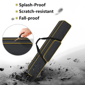 Steadtep pole saw bag for EGO Power+ highlighting a front pocket for accessories