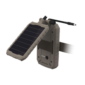 Stealth Cam Sol-Pak’s T-Swivel brackets adjust to surroundings for optimal sun exposure