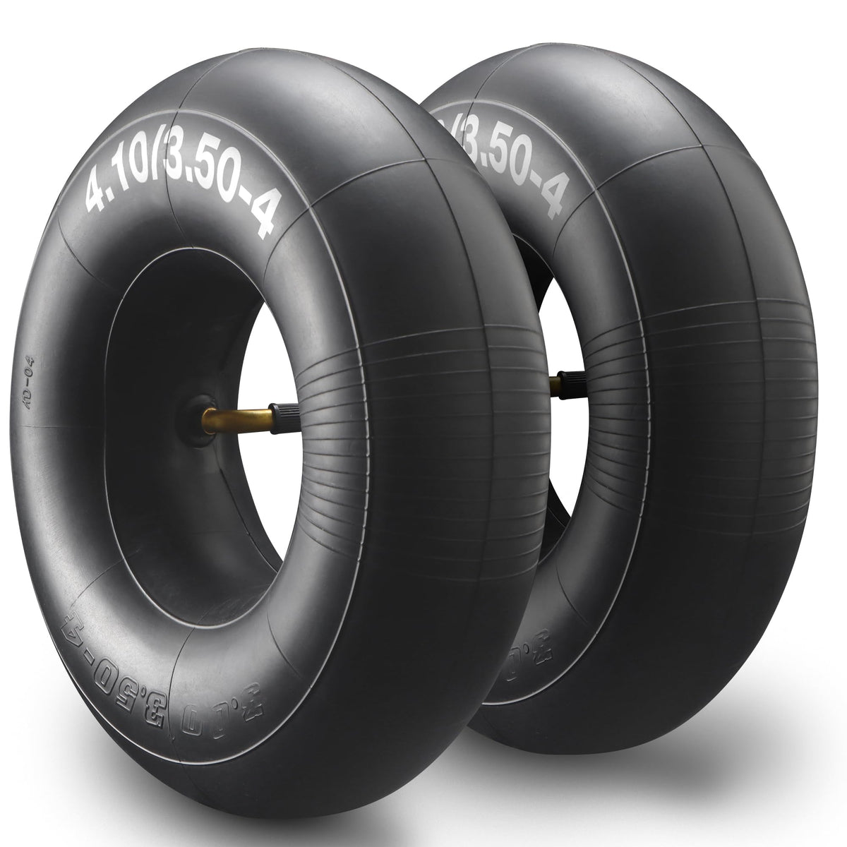 Steerling 4.10/3.50-4 tube with thorn-resistant build for wheelbarrows