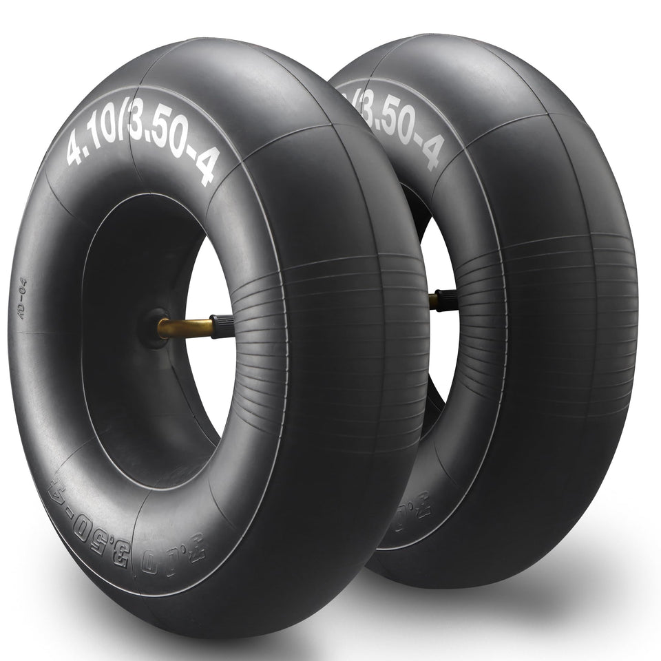 Steerling 4.10/3.50-4 tube with thorn-resistant build for wheelbarrows