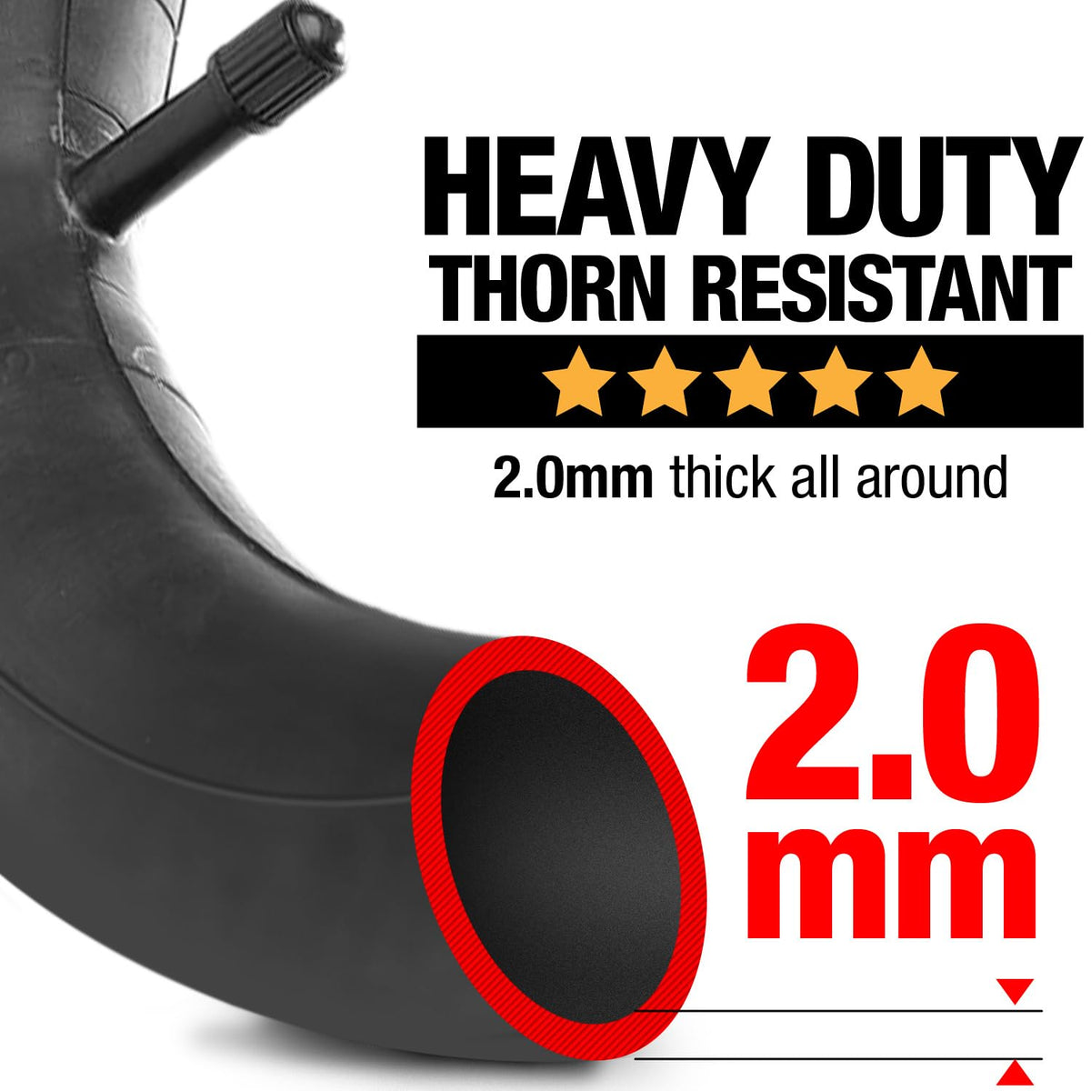 Steerling two-pack inner tubes for maintenance and spares