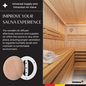 Steinberg14 black alder wood close-up reveals natural grain and resin-free finish