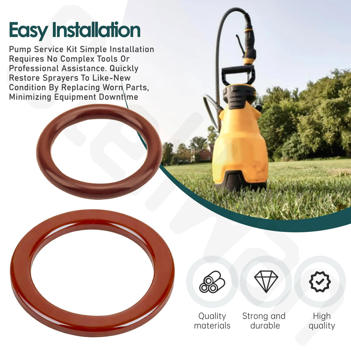 Stelrwan pump service kit complete-kit restores spray performance to like-new condition