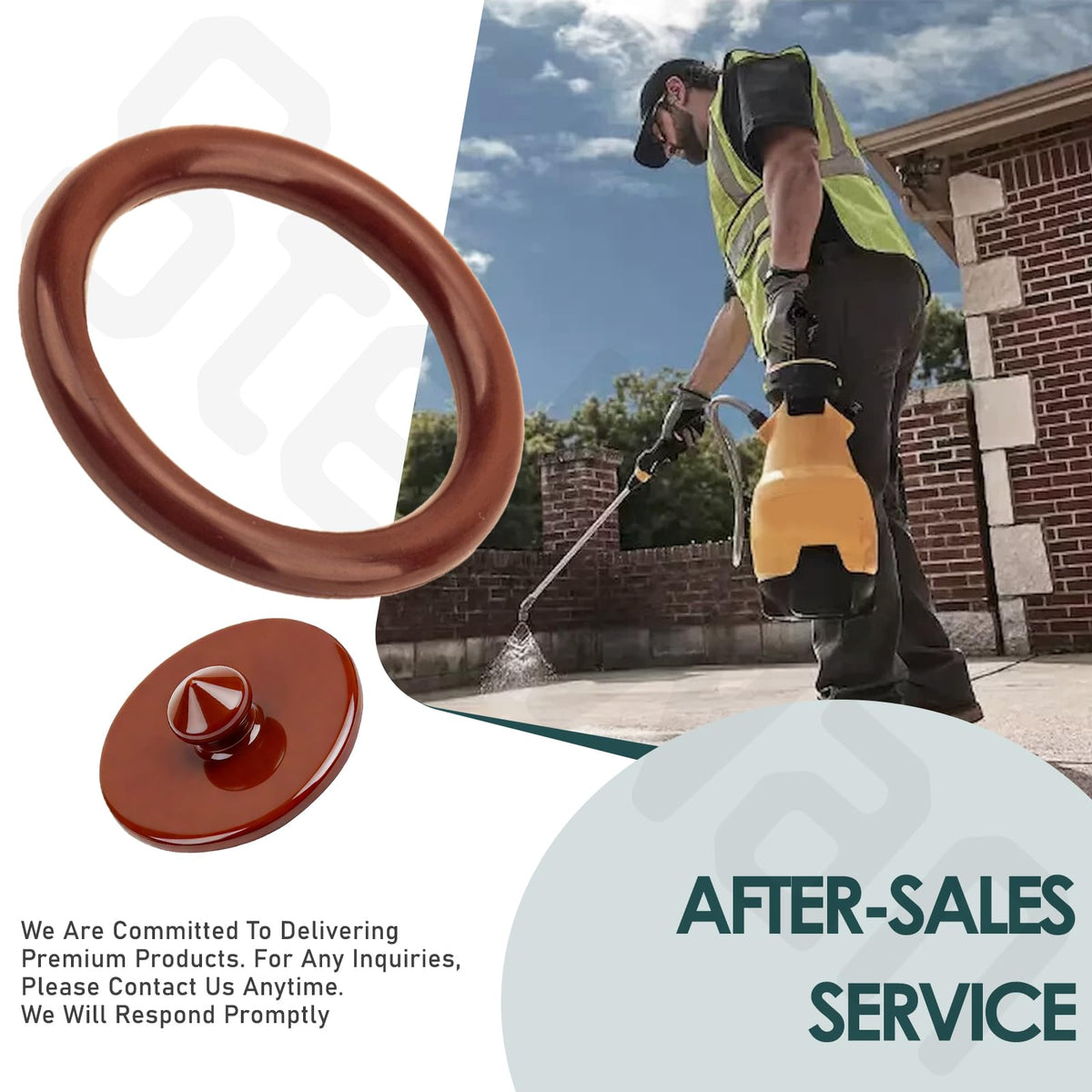 Stelrwan pump service kit easy-assembly enables fast replacement of worn parts