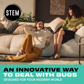 STEM blue light refill attracts flying insects without odors or mess.