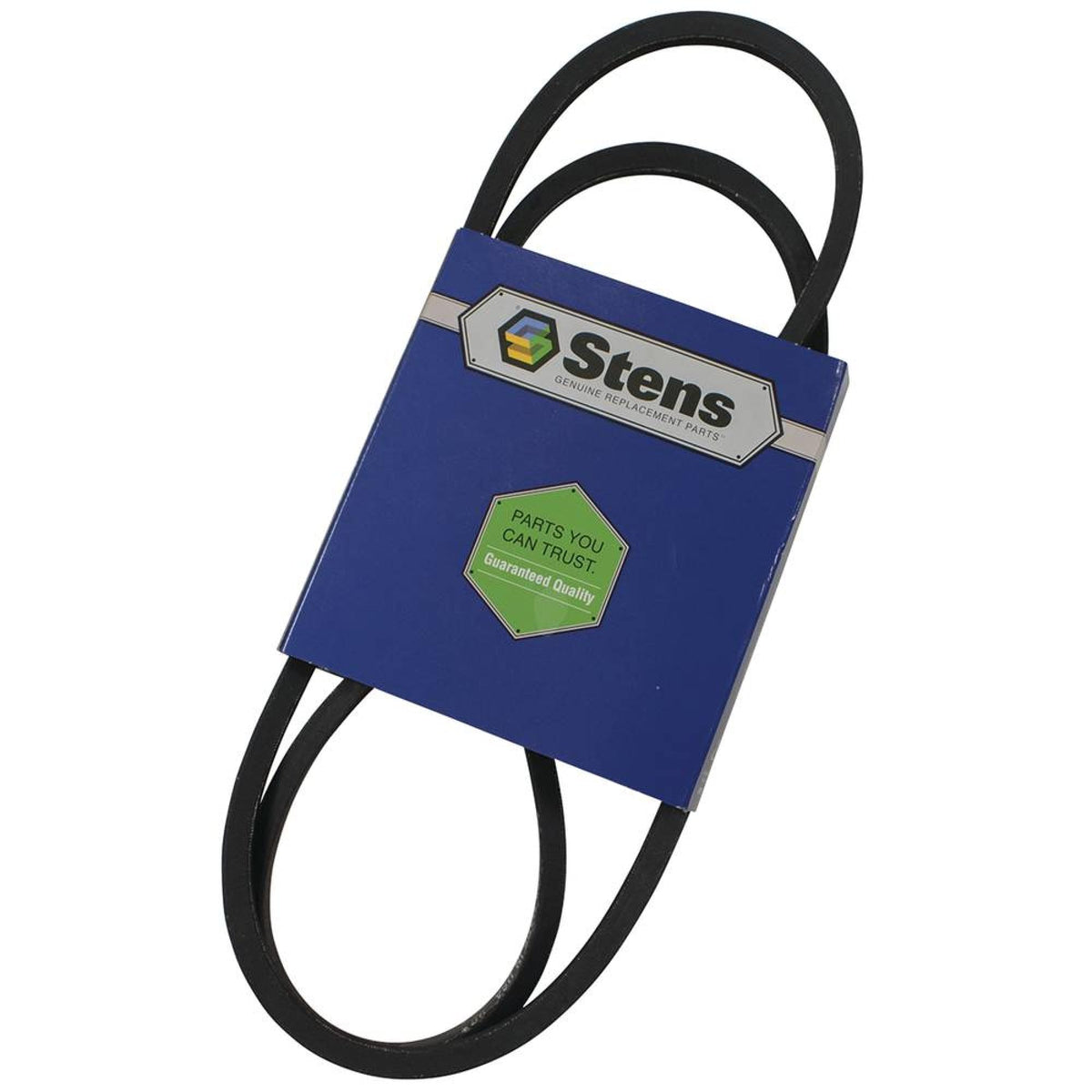 Stens 265-856 OEM belt for Hustler, close-up view, dependable hydro belt replacement.