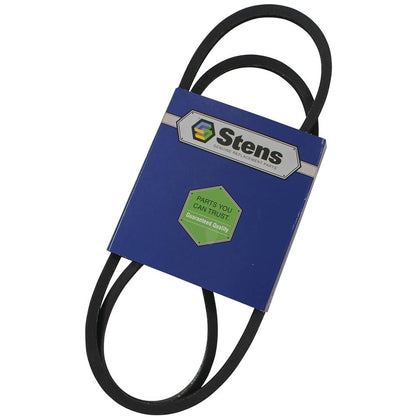 Stens 265-856 OEM belt for Hustler, close-up view, dependable hydro belt replacement.