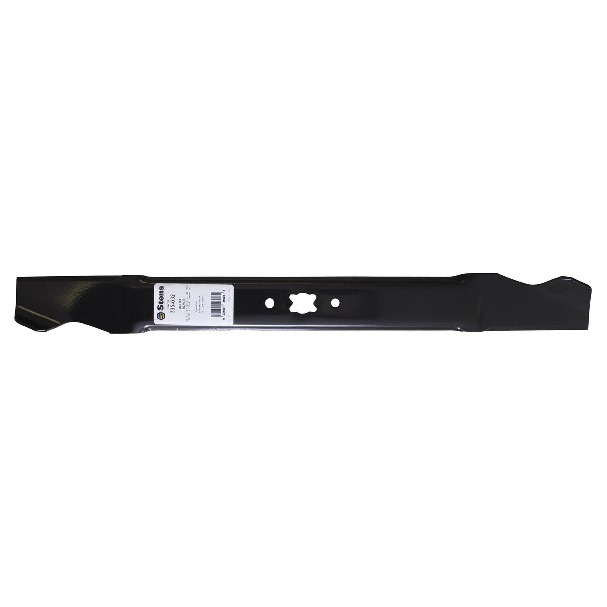 Stens 335-632 blade front view for consistent cuts on MTD walk-behind mowers