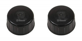 Stens 385-825 trimmer bump knob two-pack for Stihl models, durable replacement with easy grip.
