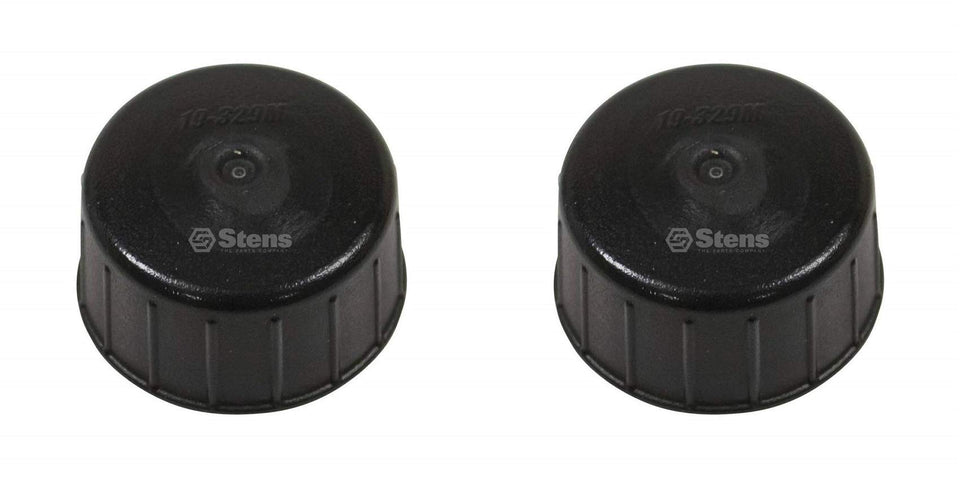Stens 385-825 trimmer bump knob two-pack for Stihl models, durable replacement with easy grip.