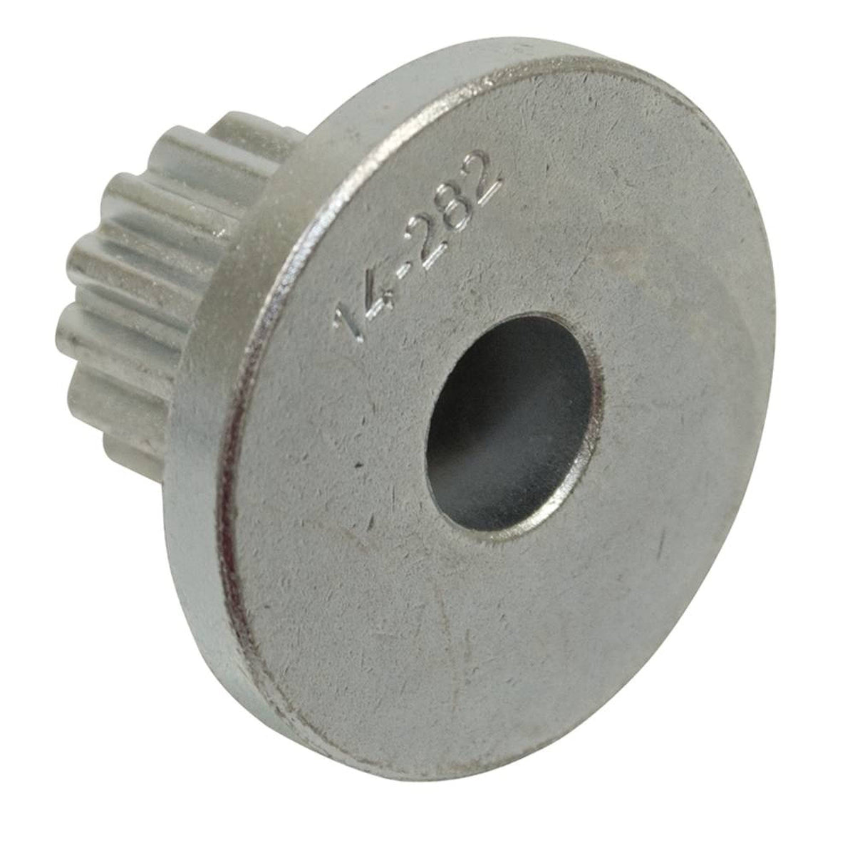 Stens 400-095 bushing installed on Exmark Lazer Z spindle for smooth operation.