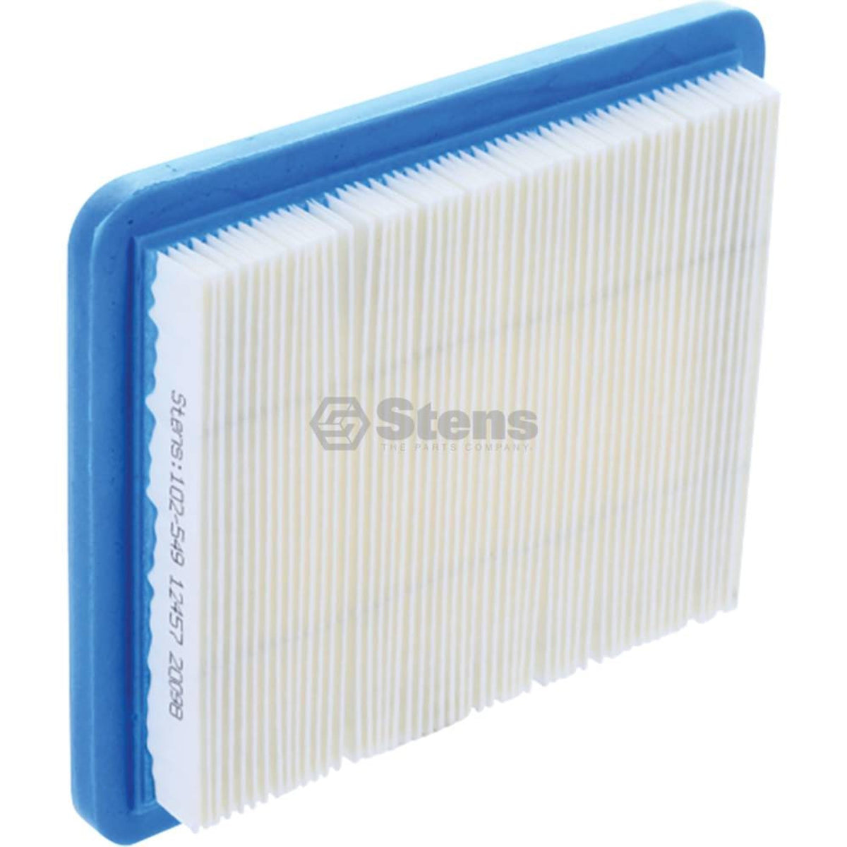 Stens 102-549 blue foam seal closeup highlights OEM-style seal
