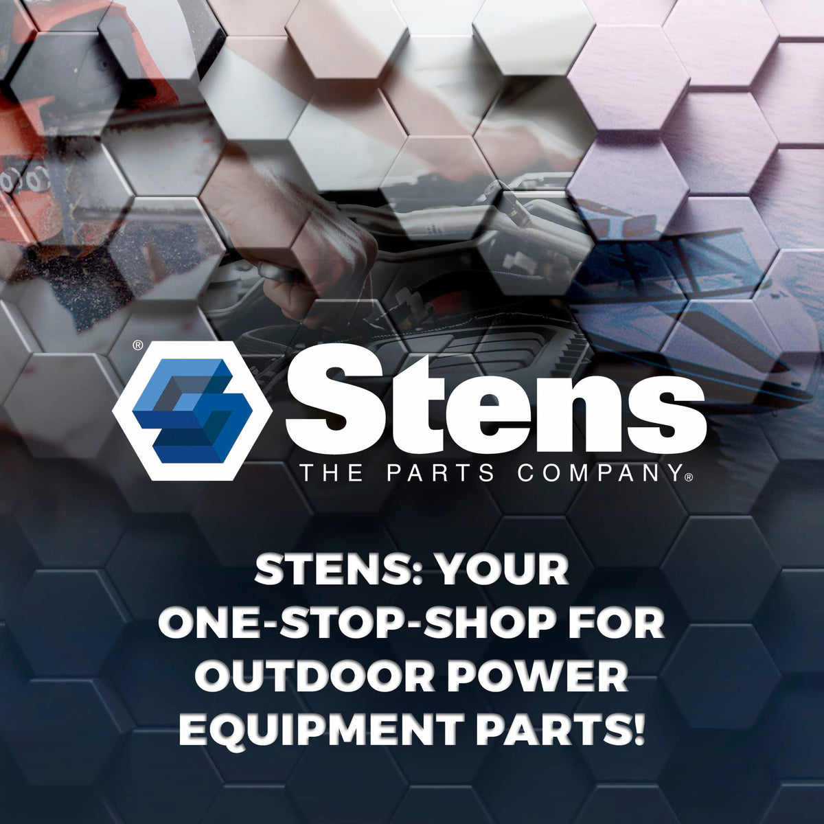 Stens 102-549 single-pack air filter ready to install