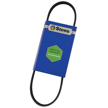 Stens 265-470 belt front view for Snapper 7012354YP enhances drive reliability.