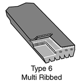Stens 265-470 belt side view for Snapper 7012354YP supports reliable operation.
