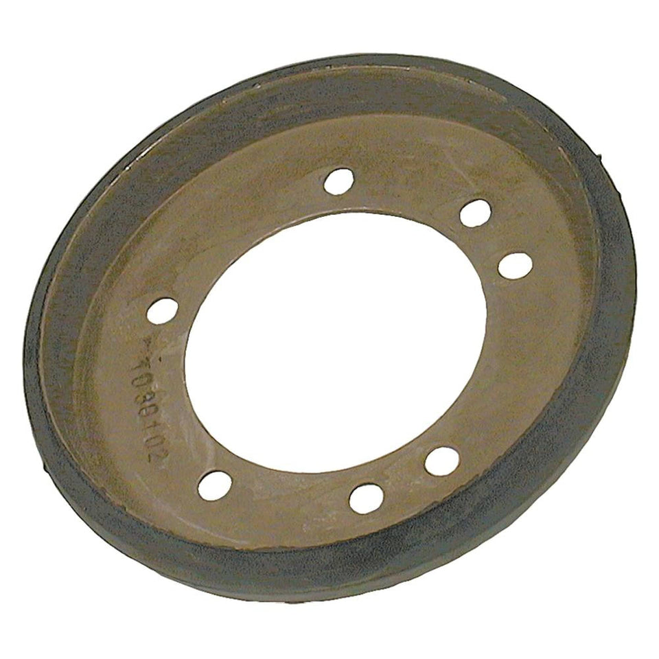 Stens drive disc 240-394 front view for compatible snowblowers and rear engine riders for reliable snow clearing.