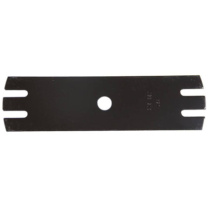 Stens edger blade close-up with serrated edge for precise edging along sidewalks
