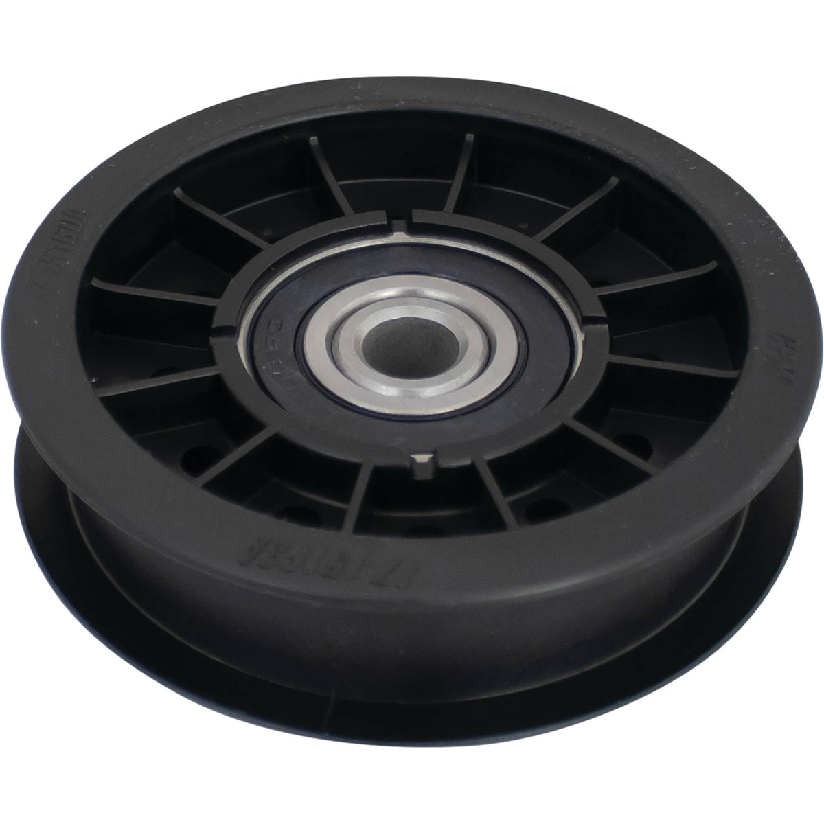 Stens 280-679 idler compatible with John Deere AM115459, side view for smooth belt operation