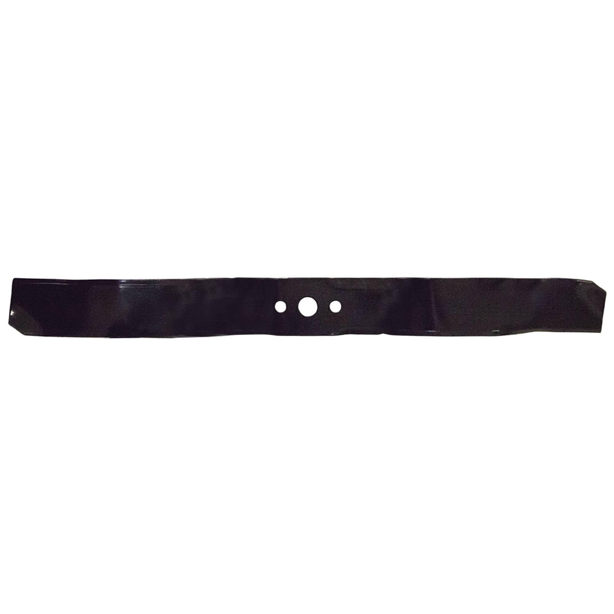 Stens lawnmower blade edge close-up showing sharp edge for precise mowing.