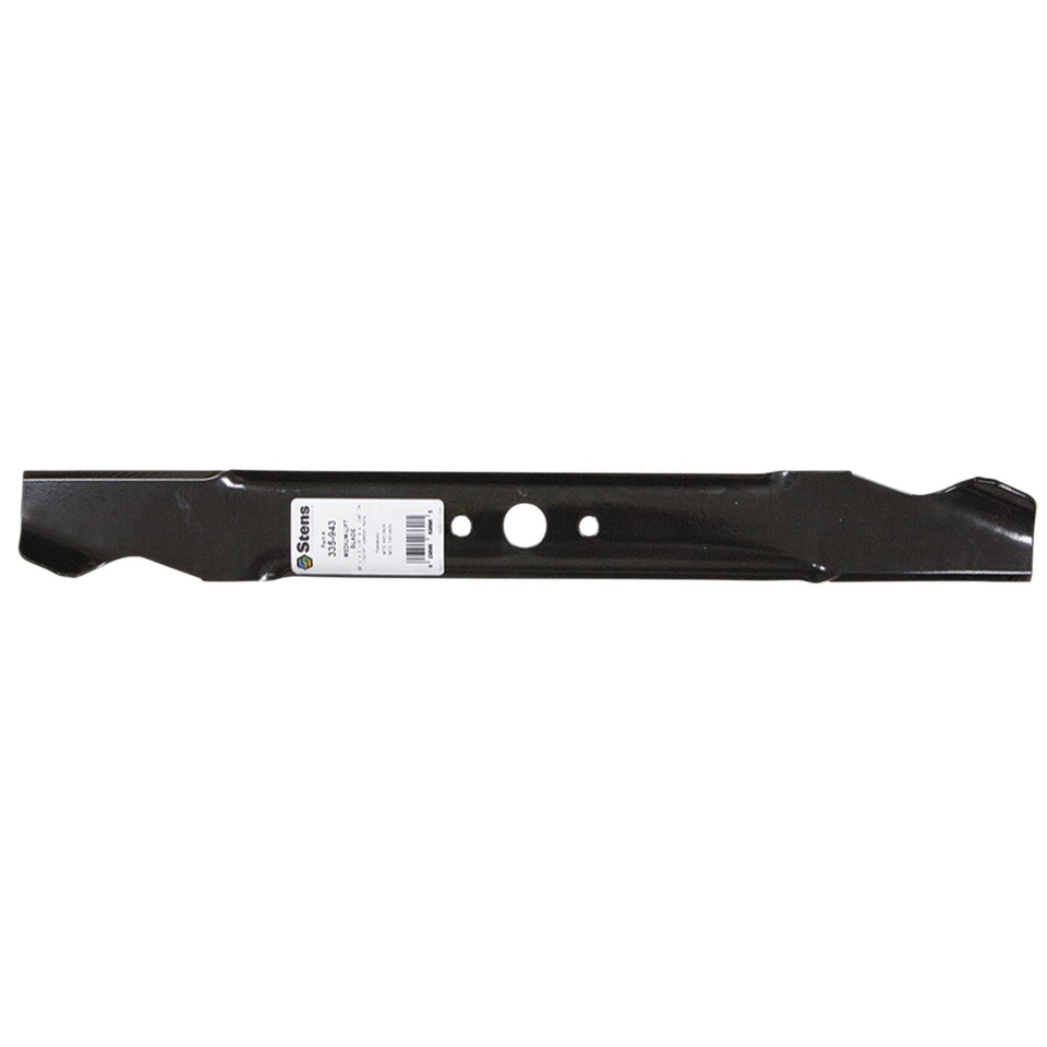 Stens 942-0620 blade, 20-inch front view, ideal for replacing worn blades on MTD walk-behind mowers.