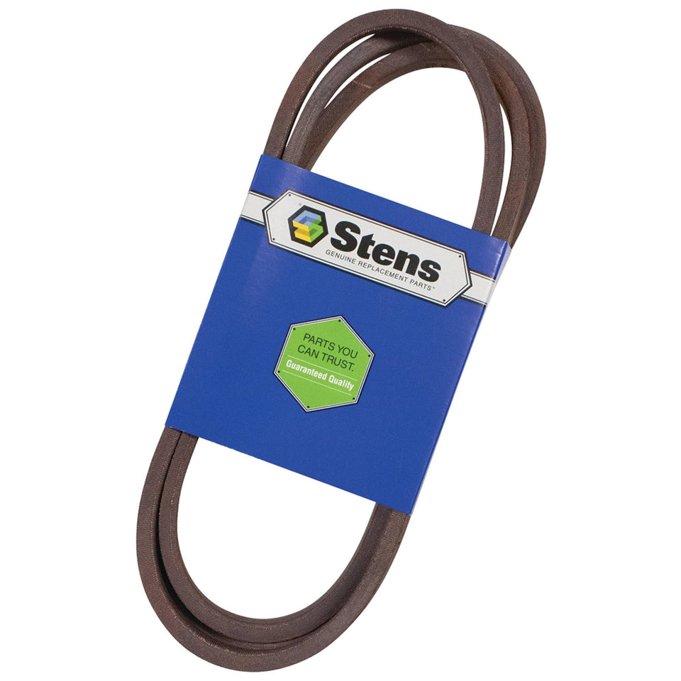 Stens 265-101 belt front view, OEM replacement for engine-to-drive systems