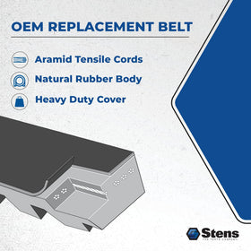 Stens 265-864 belt for Scag 483157 – packaging weight and shipping details.