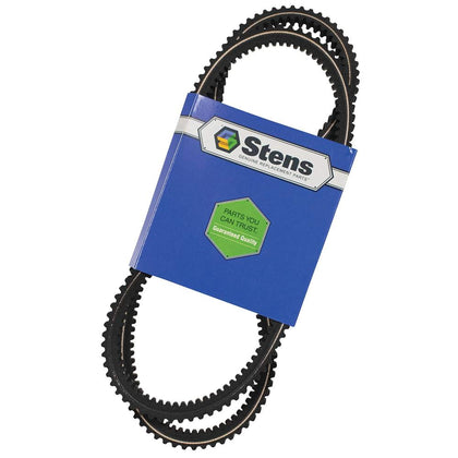 Stens OEM replacement belt for 64-1/2 inch deck, ready for installation