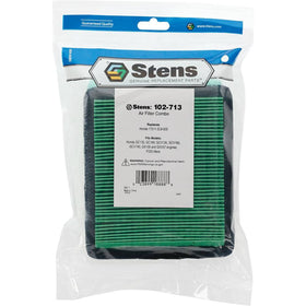 STENS air filter kit packaging highlights OEM replacements.