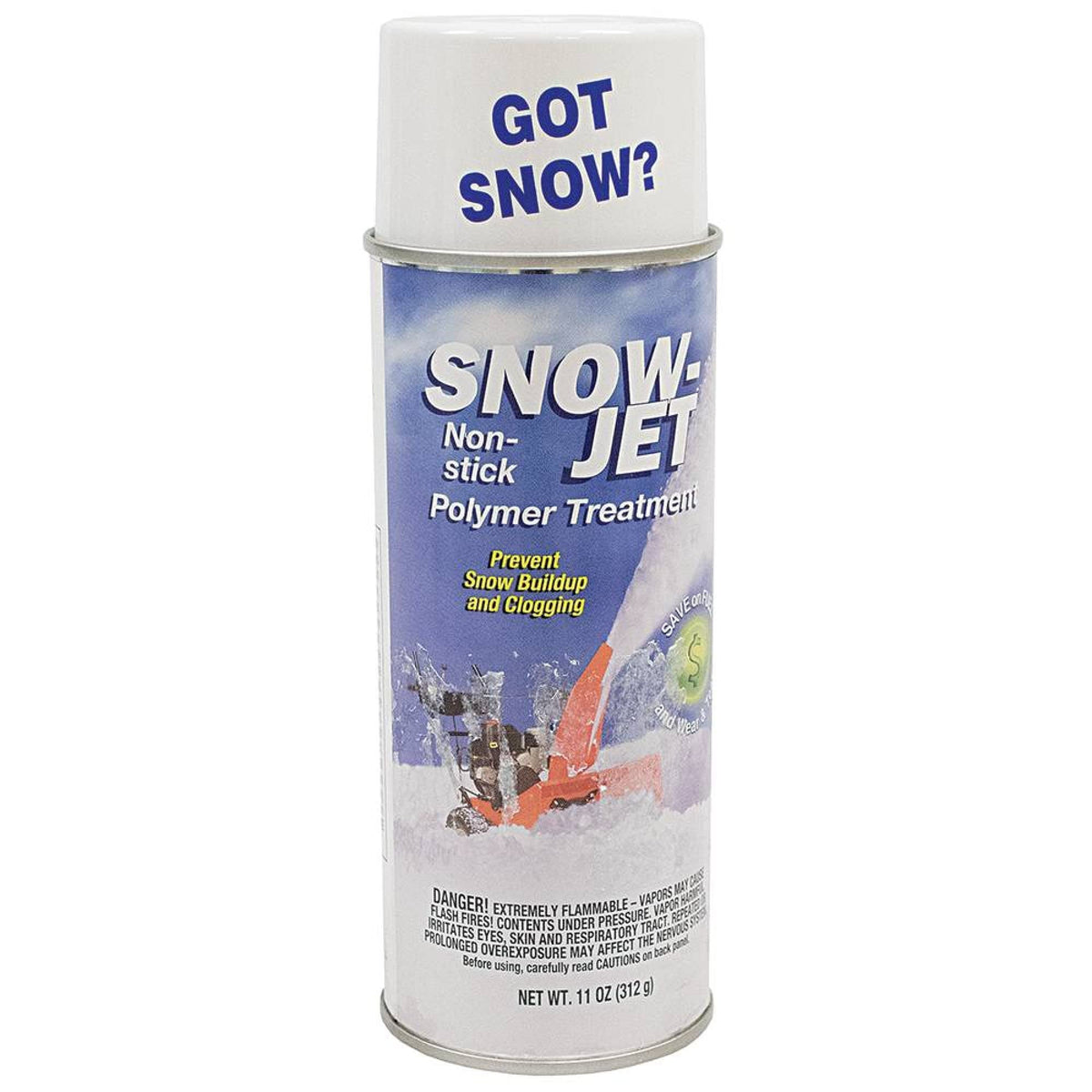 Stens Snowblower Spray 11-oz bottle shown for easy snow throw and reduced buildup.