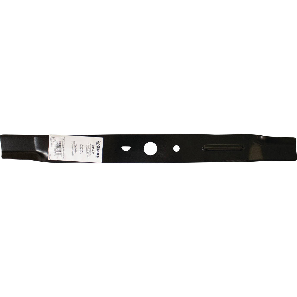 Stens standard 21-inch blade compatible with Ryobi mowers, ready for replacement