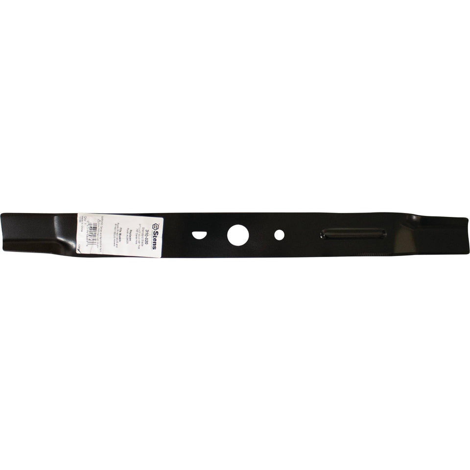 Stens standard 21-inch blade compatible with Ryobi mowers, ready for replacement