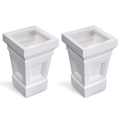 Step2 Atherton square planter assembly demonstrates sturdy setup for an effortless outdoor display