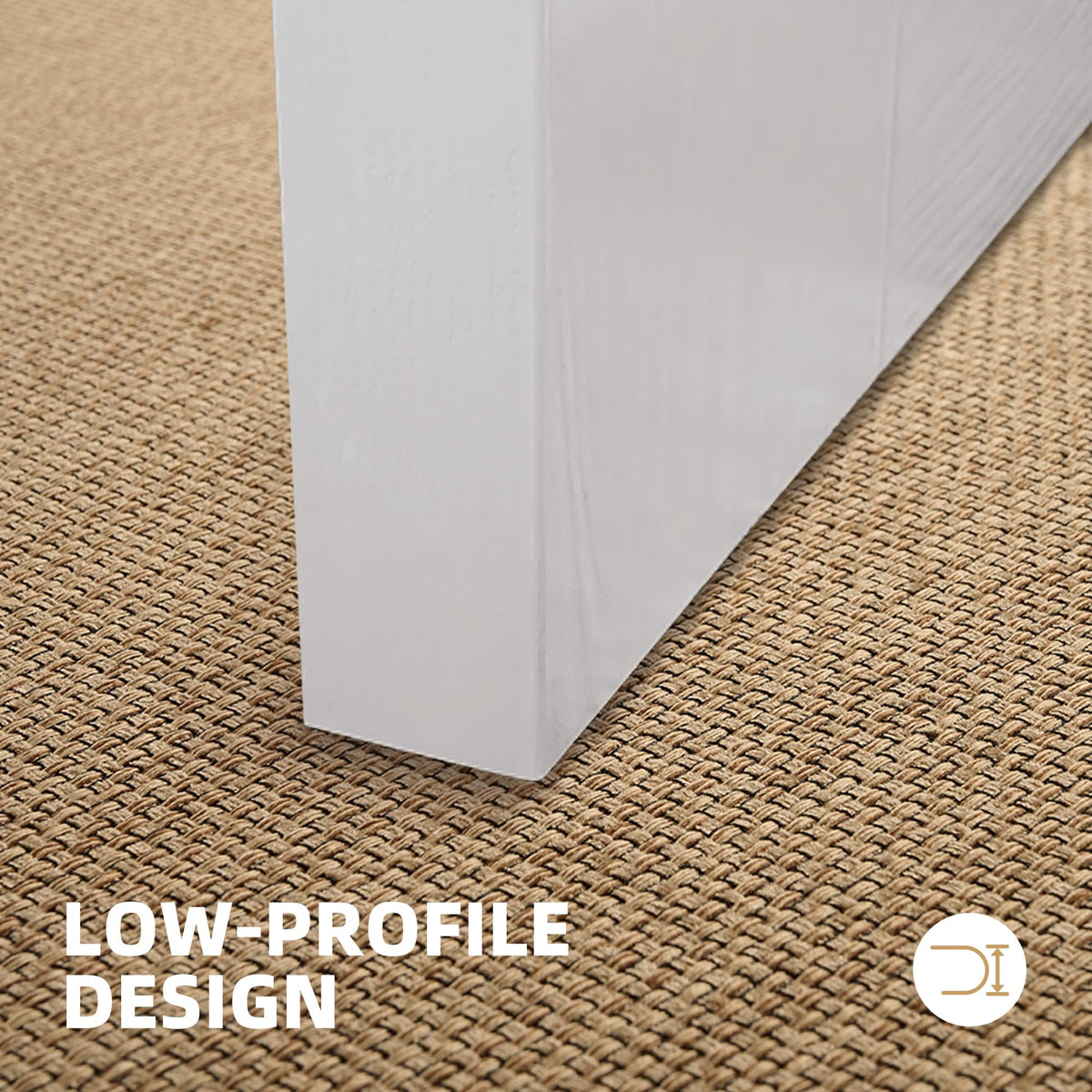 StepAura door mat with non-slip backing stays put for safer entrances.