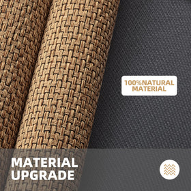 StepAura mat shipped rolled with premium polyester and clean hemming.