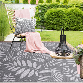 StepRite foldable outdoor mat stores compactly for quick access.