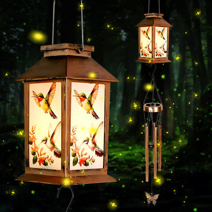 STF ShangTianFeng hummingbird outdoor lantern adds cozy evenings to your outdoors.