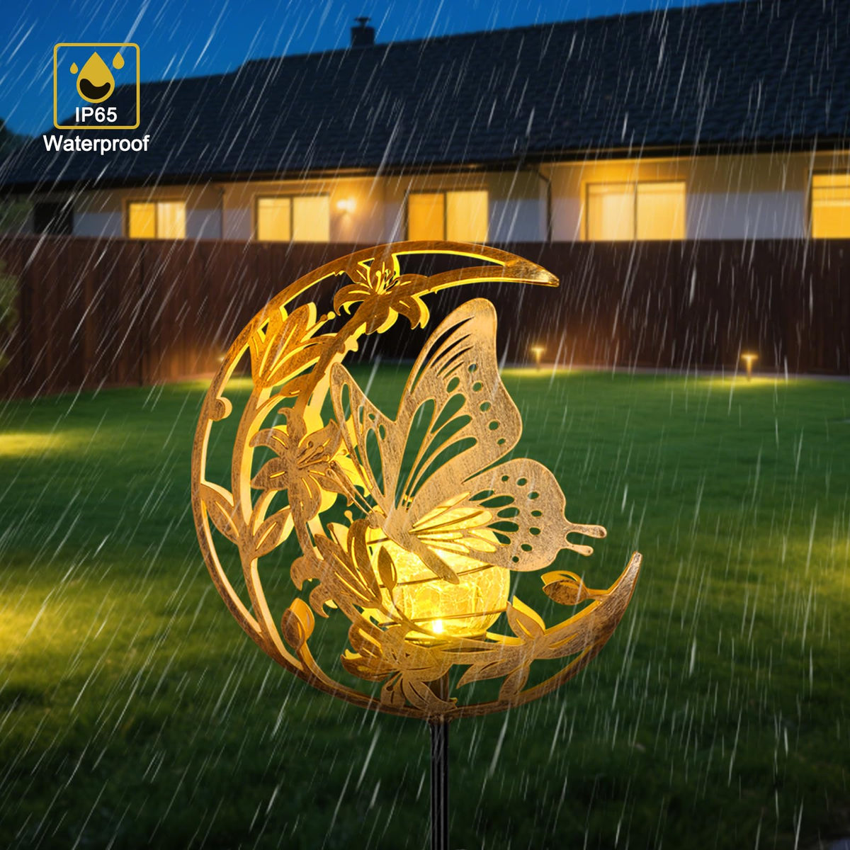 STF ShangTianFeng garden patio decor with graceful movement