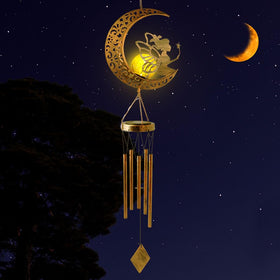 Durable metal top and hanger of STF wind chime