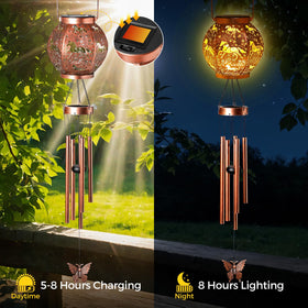 STF ShangTianFeng sunroom wind chime as decor